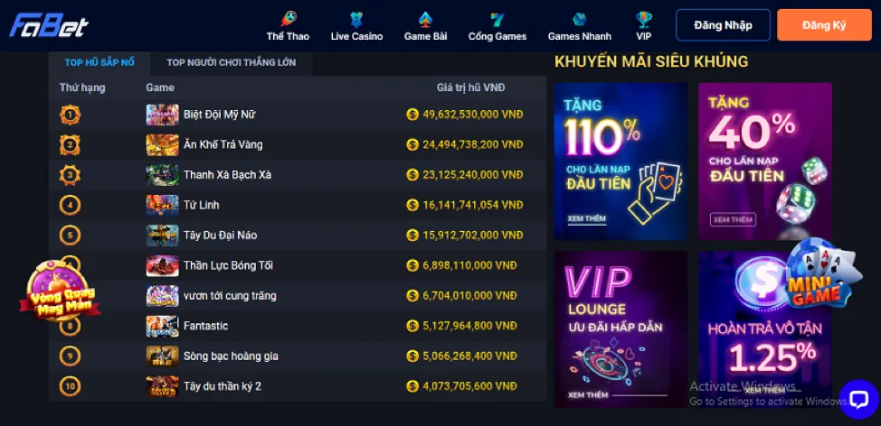 Phân tích nền tảng game s999 login